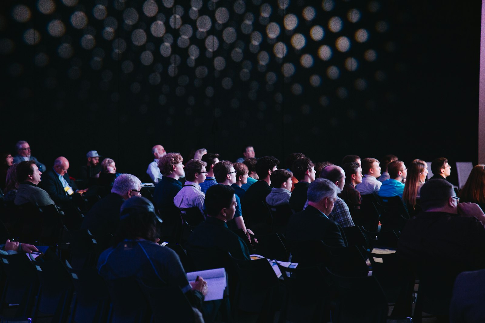 Placeholder: conference stage